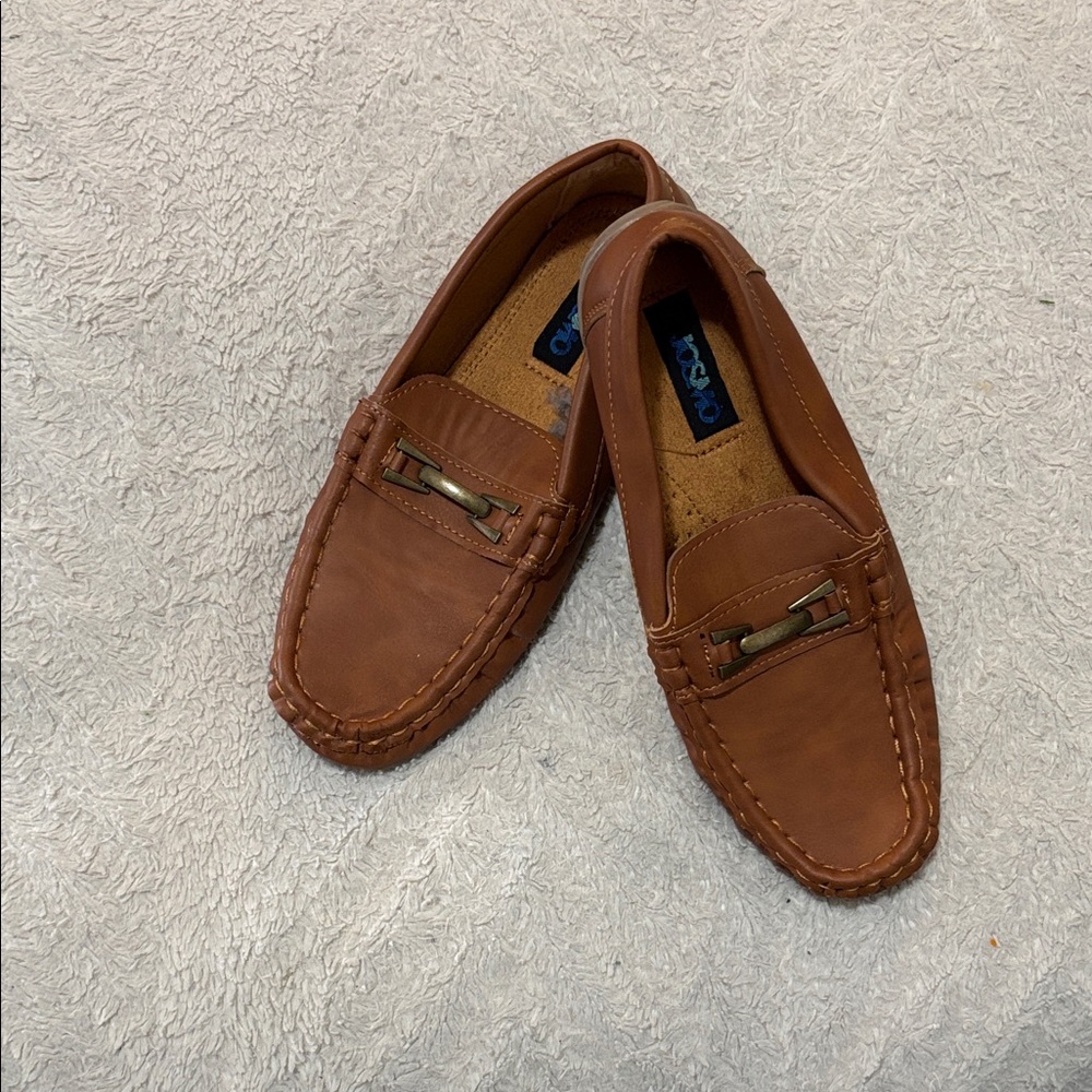 Josmo Tan Leather Dress Shoes